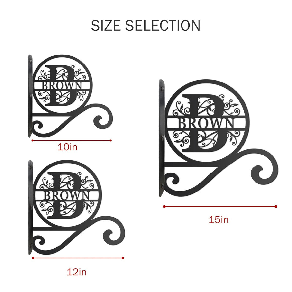 Custom Metal Hanging Bracket