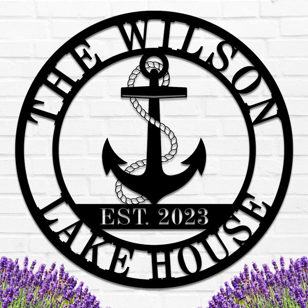 Custom Anchor Sign