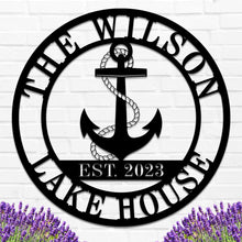 Custom Anchor Sign