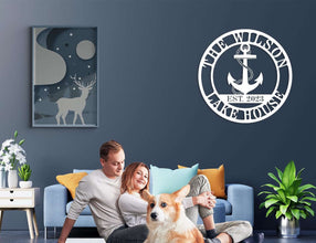 Custom Anchor Sign
