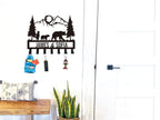 Personalized Bear Family Key Holder