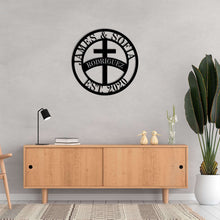 Custom Family Cross Sign