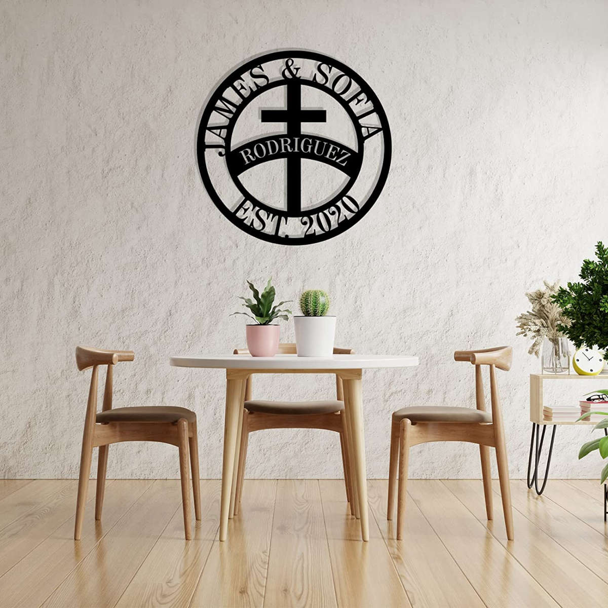 Custom Family Cross Sign