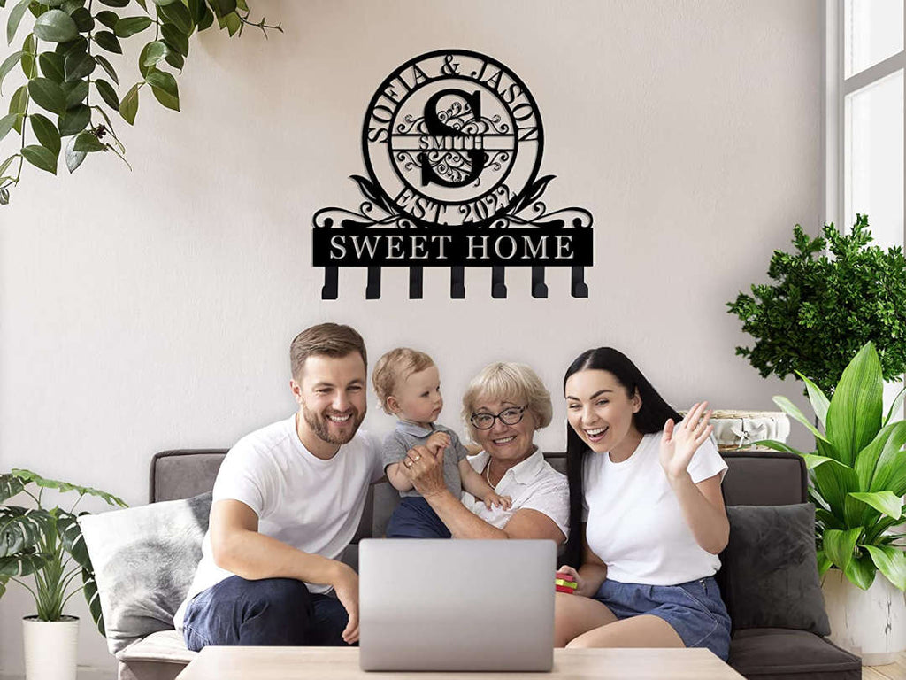 Personalized Family Key Holder