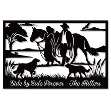 Personalized Horse Metal Art