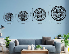 Custom Monogram Sign