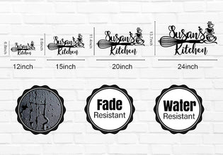 Custom Kitchen Wall Sign