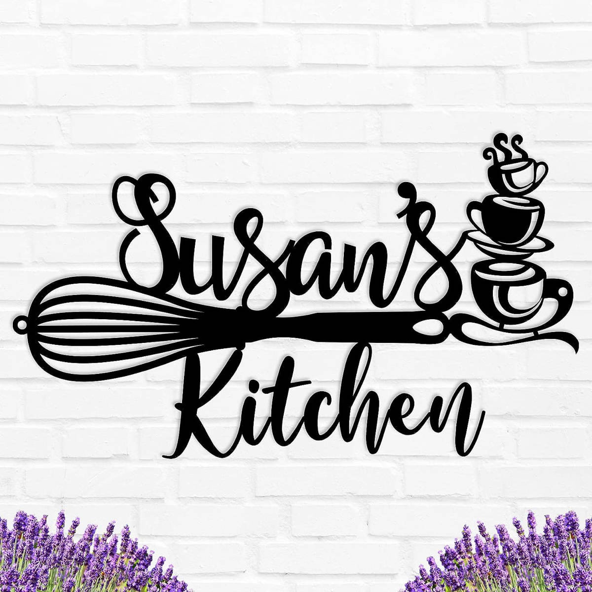 Custom Kitchen Wall Sign