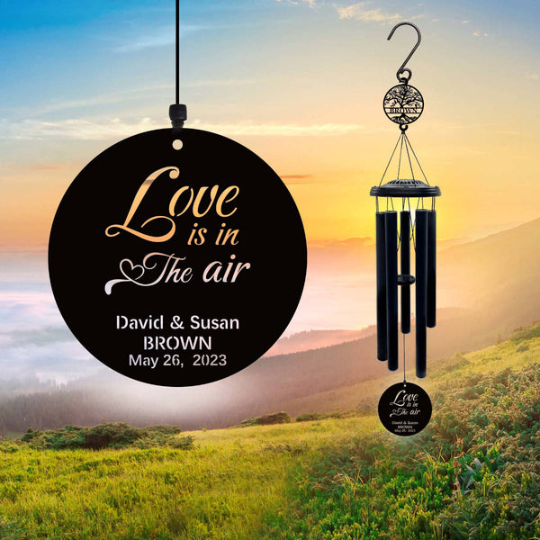Personalized Love Wind Chime