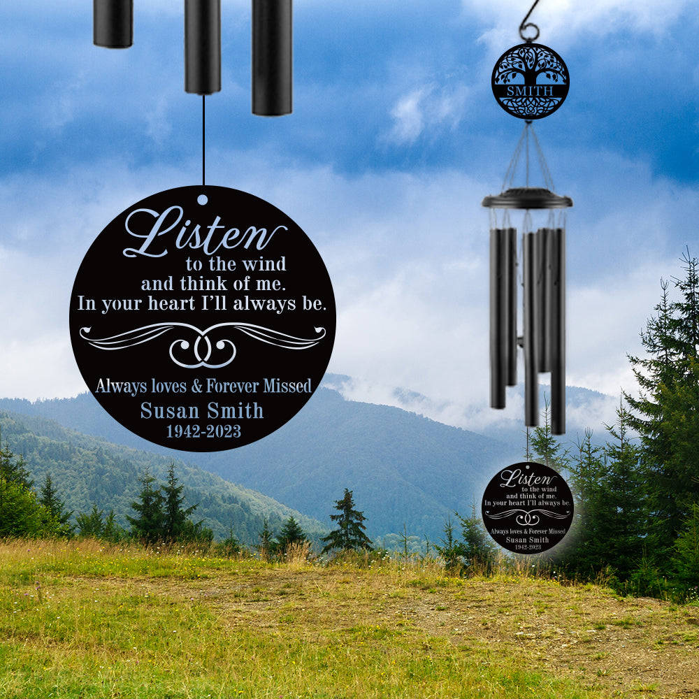 Personalized Memorial Wind Chime Main image