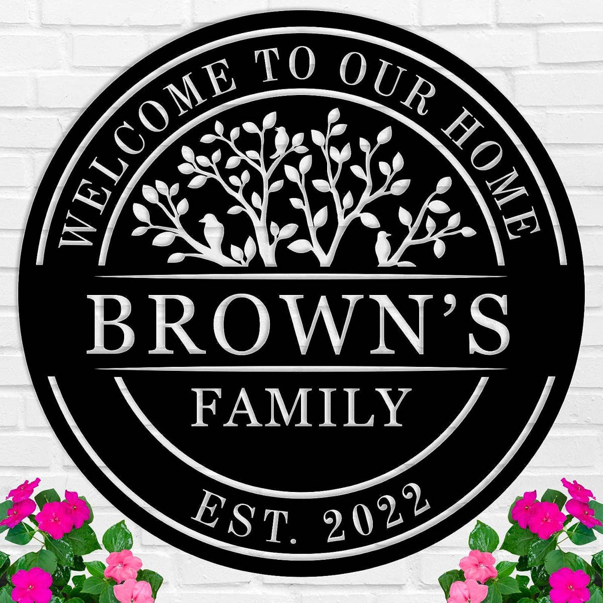 Welcome Home Sign