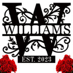 Personalized Metal Wall Sign