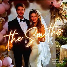 Personalized Neon Wedding Sign