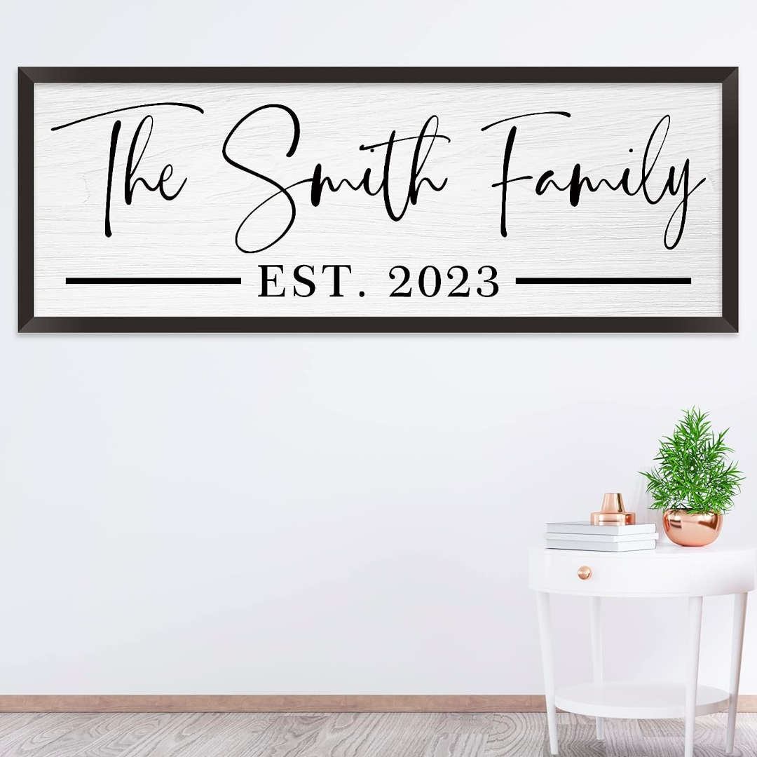 Personalized Wood Sign Plaque Main image