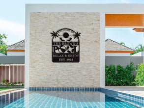 Custom Pool Sign