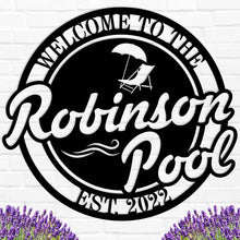 Custom Pool Sign
