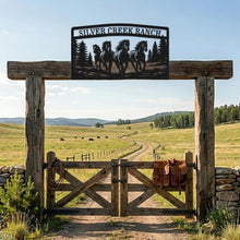 Custom Horse Ranch Sign