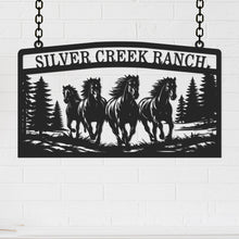Running Horse Ranch Sign