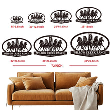 Running Horses Ranch Sign