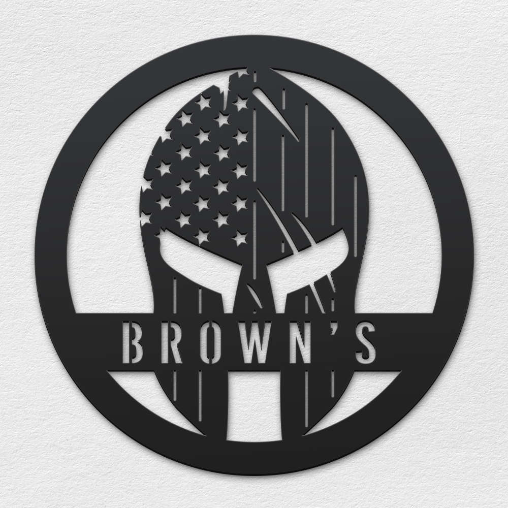 Custom Helmet Sign