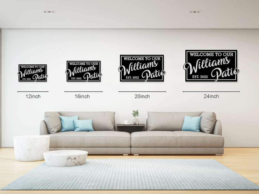 Patio Welcome Sign Secondary image