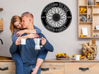 Custom Sunflower Welcome Sign