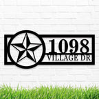 Star Address Sign