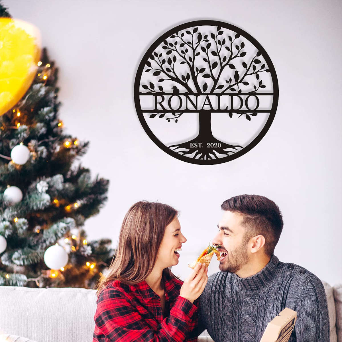 Family Tree Metal Sign Secondary image