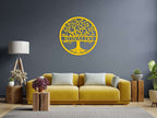 Family Tree Metal Sign