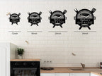 Personalized Metal BBQ Grill Master Wall Sign