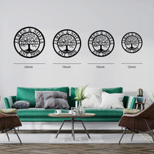 Personalized Tree of Life Steel Wall Art